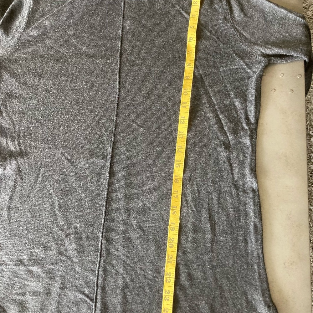 Classic Workshop Republic Clothing Turtleneck Tunic, Charcoal Gray, Small - Picture 10 of 10